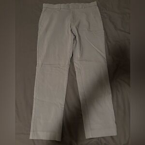 Gray Dress Pants Slim Fit